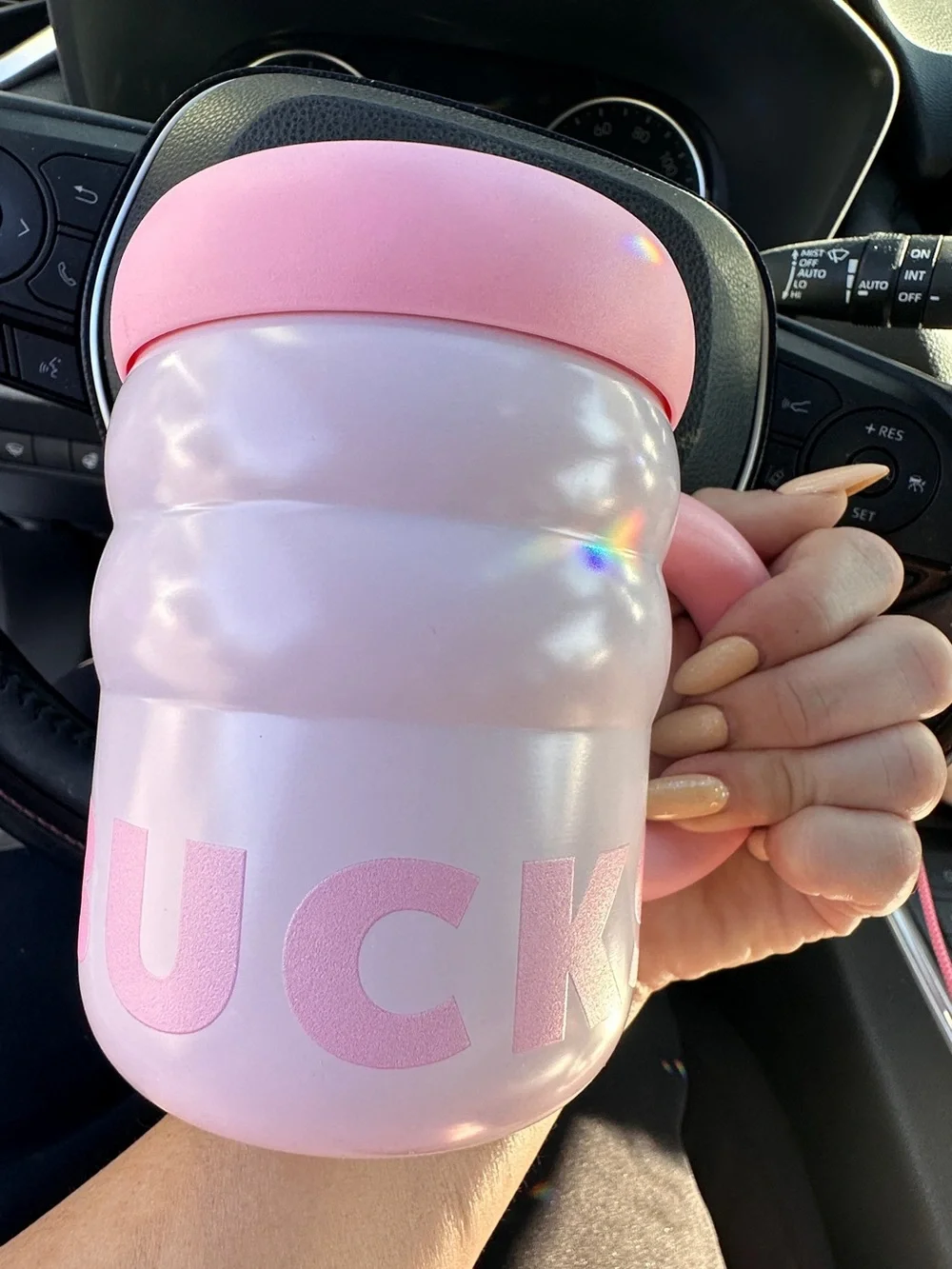 Starbucks PINK DRINK COLLECTION 2026 LLIMITED Ripple Cup